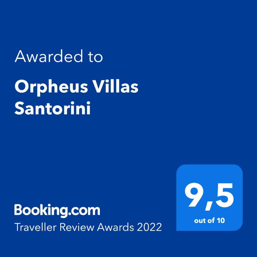 Villa Orpheus Santorini Megalochori  Zewnętrze zdjęcie